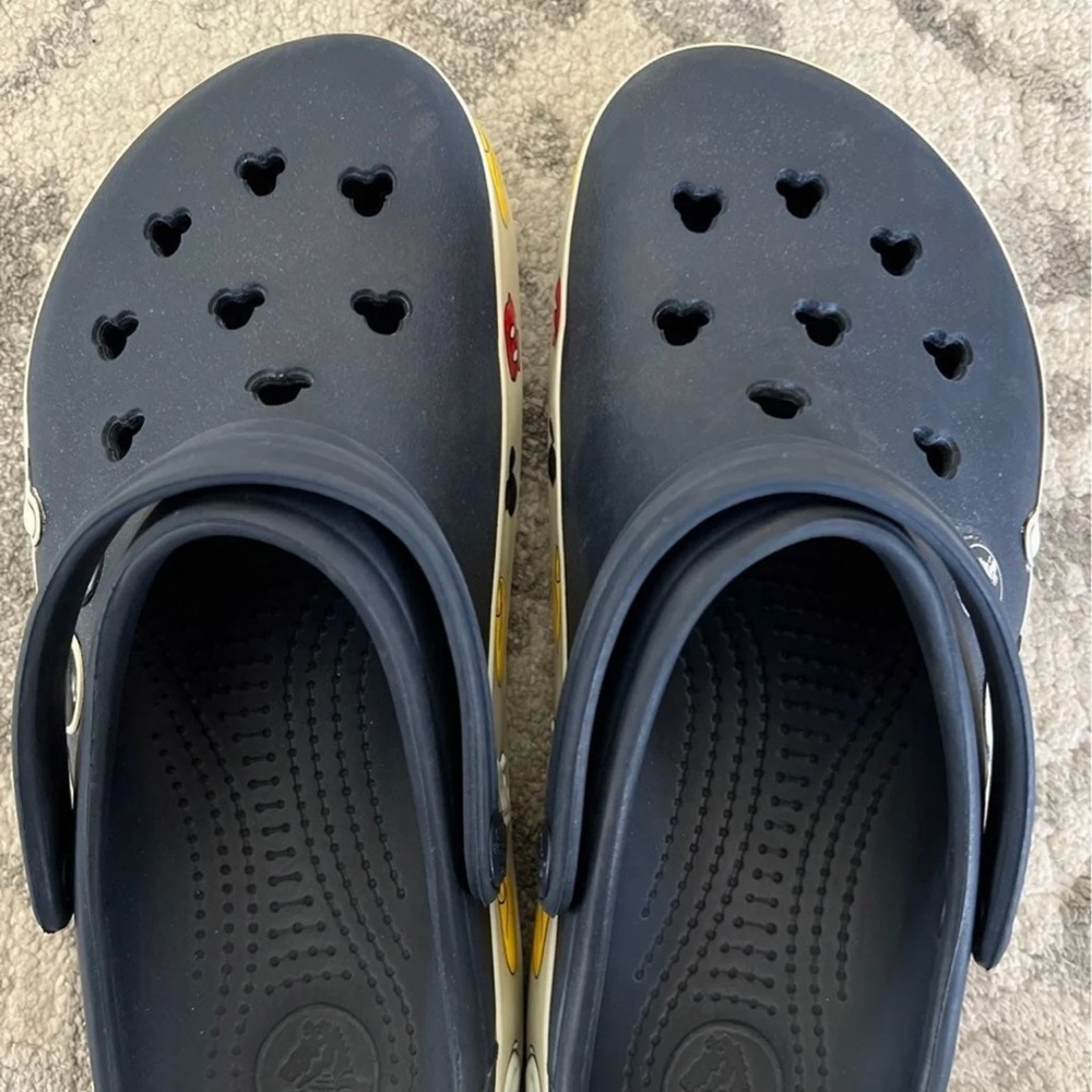 RARE Mickey Mouse Crocs for all the Disney lovers out there!!